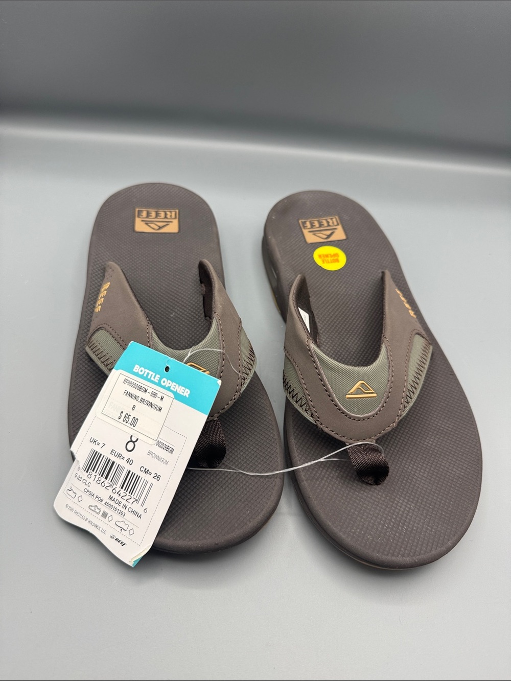 Reef Men’s Fanning Bottle Opener Sandal